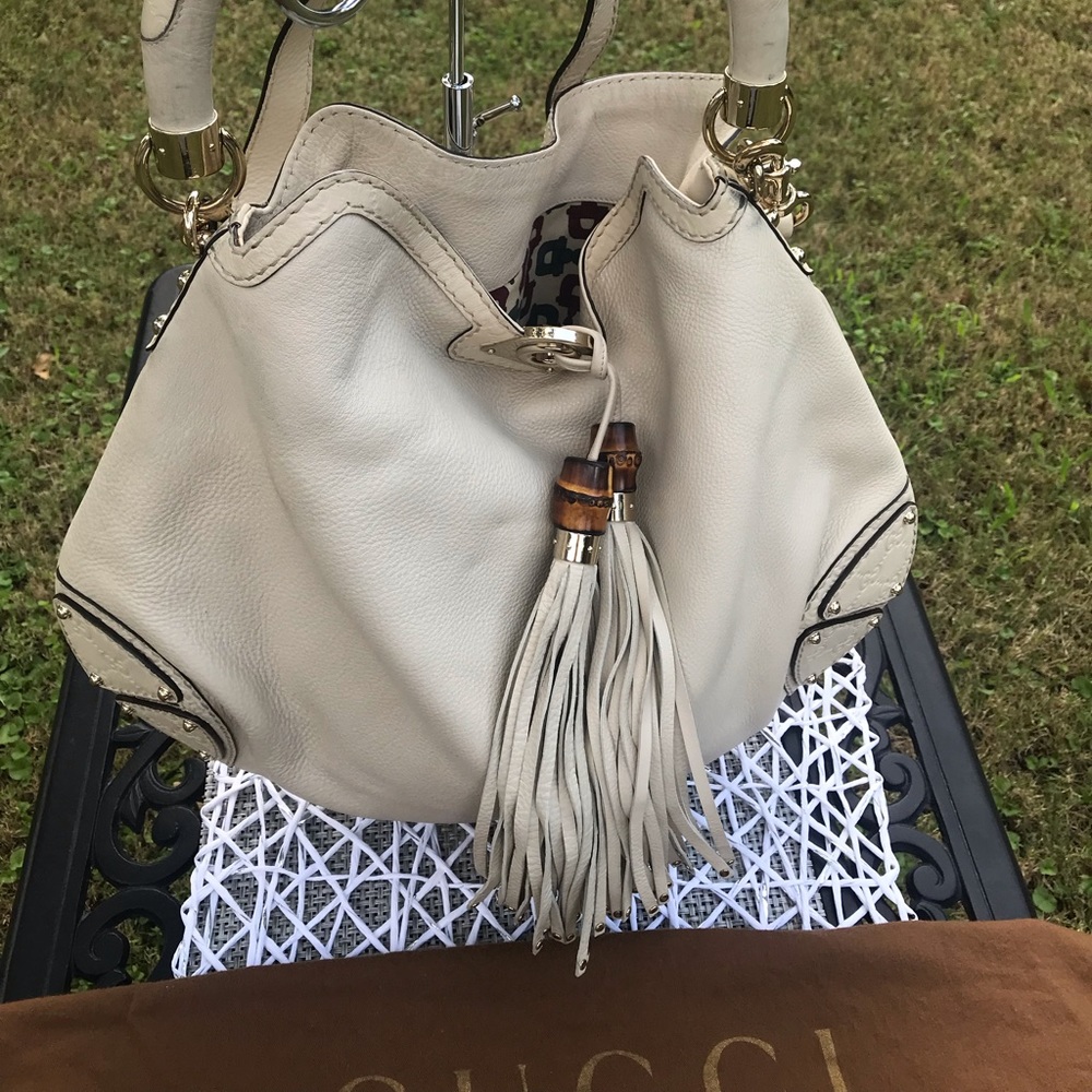 Gucci Bamboo Indy Hobo Bag